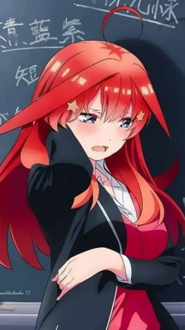 ai character: Itsuki nakano  background