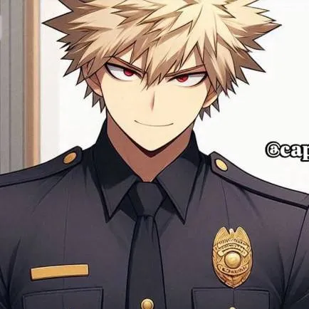 chat with ai character:  cop bakugo (bkdk)