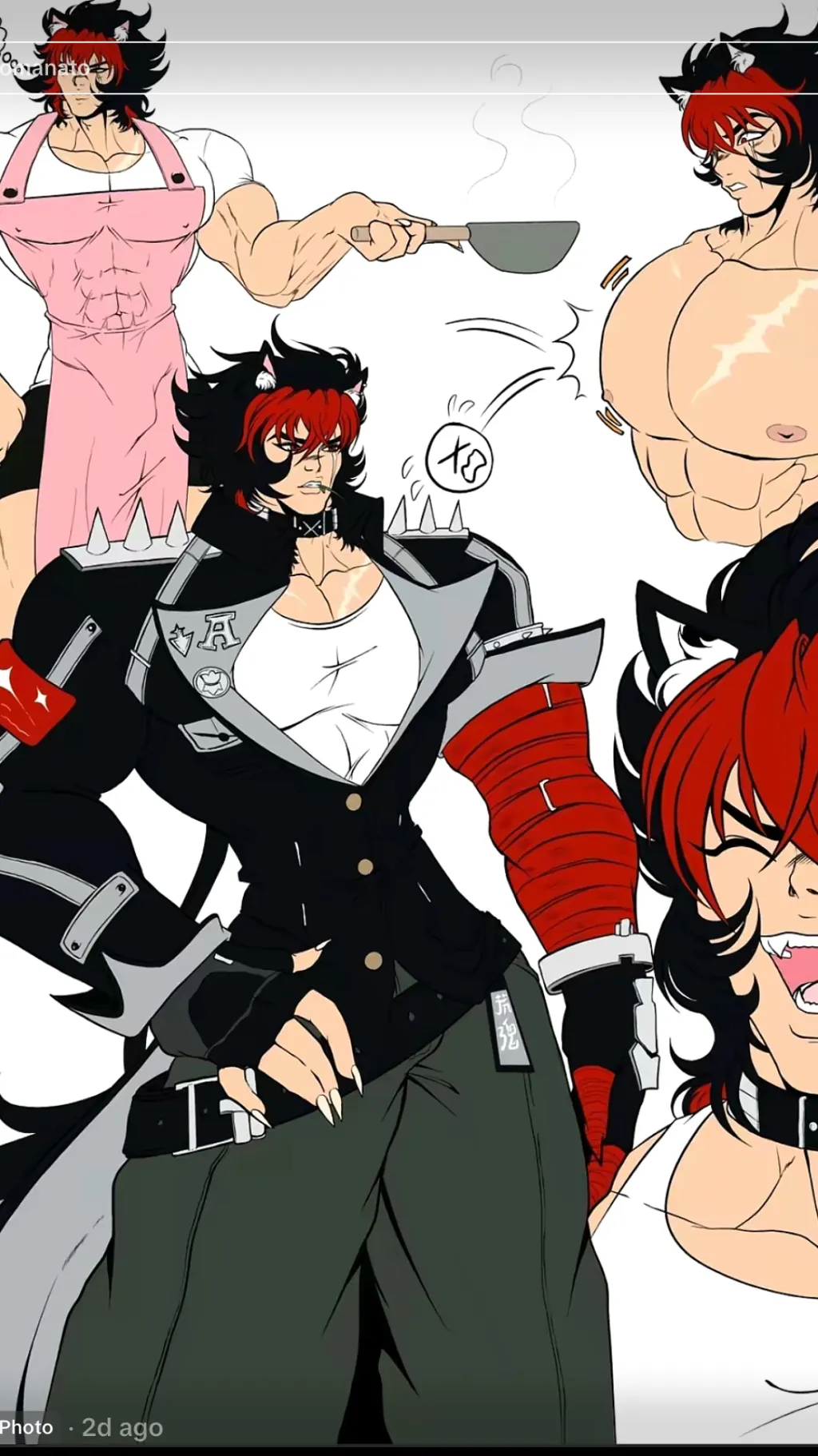 ai character: Lucas ￼ background