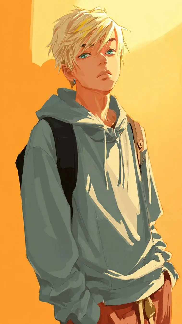 ai character: Matías  background