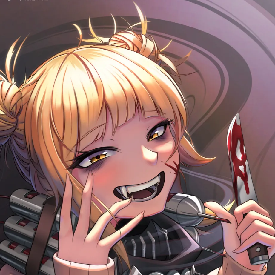 chat with ai character: Toga Himiko 