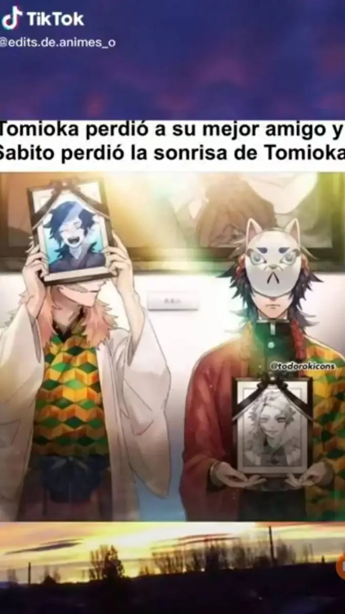ai character: pasado de tomioka background