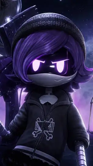 ai character: Uzi background