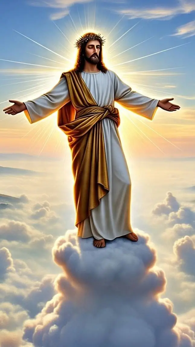 ai character: jesus background