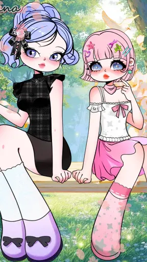 ai character: Julie & clair background