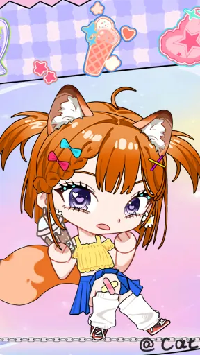 ai character: Lilly background