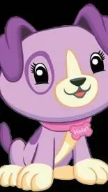 ai character: Violet (LeapFrog) background