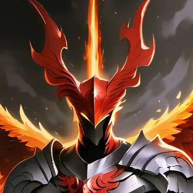 chat with ai character: The Phoenix Knight