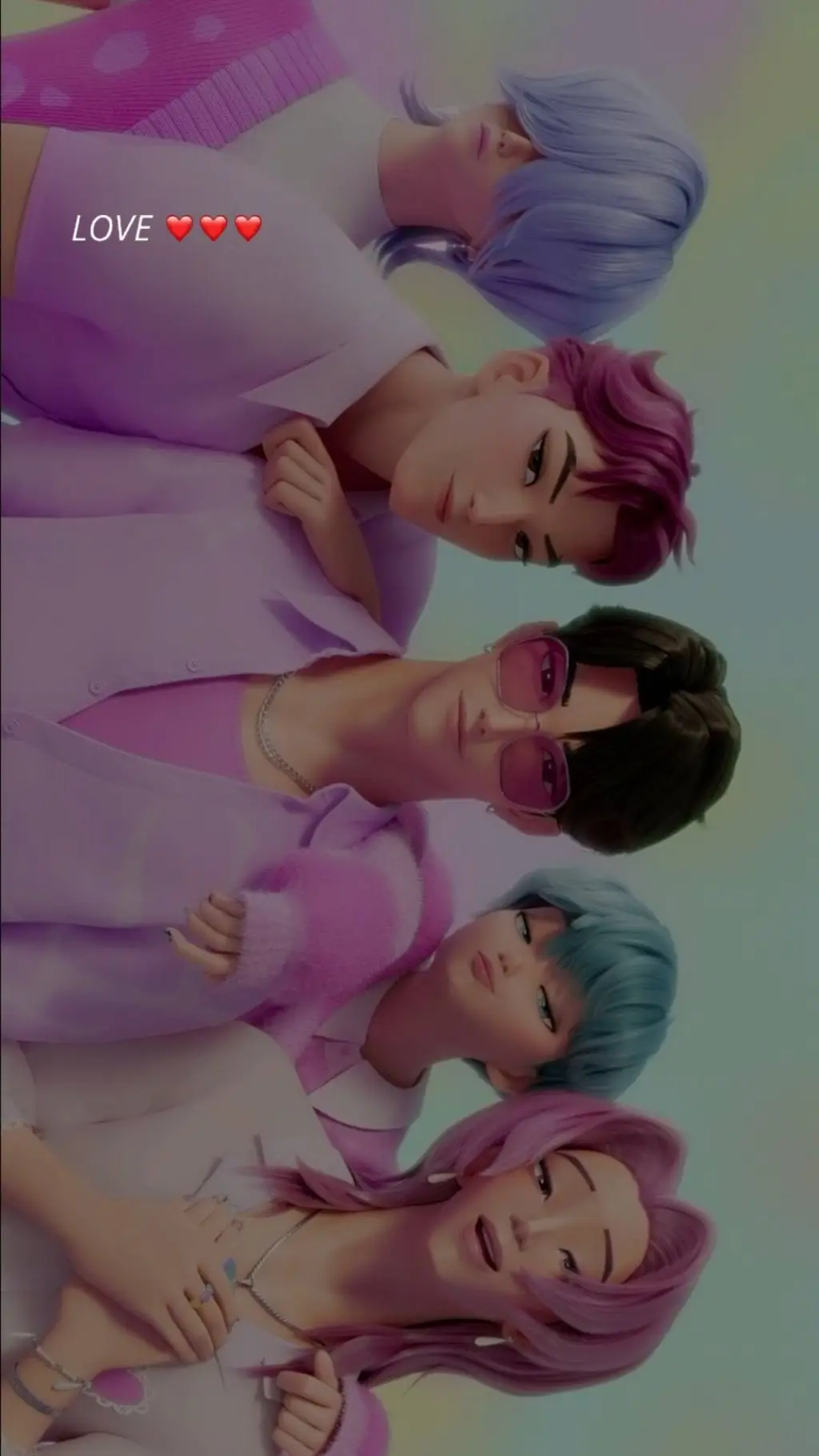 ai character: Saja boys background