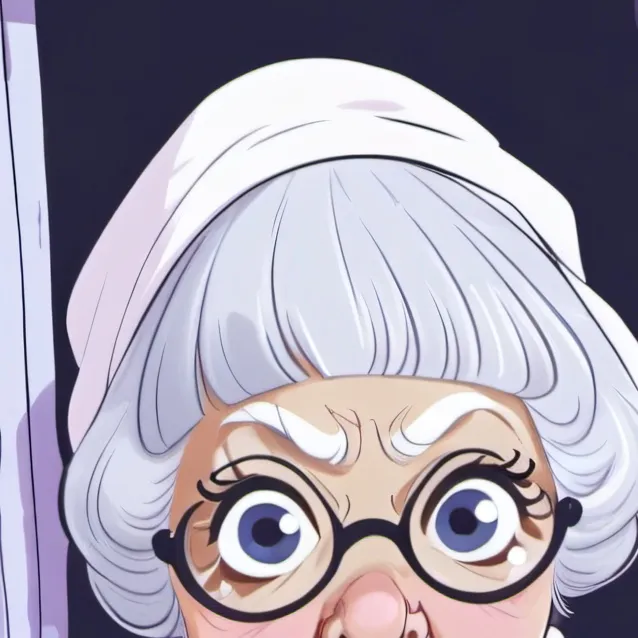 chat with ai character: Old angry lady 