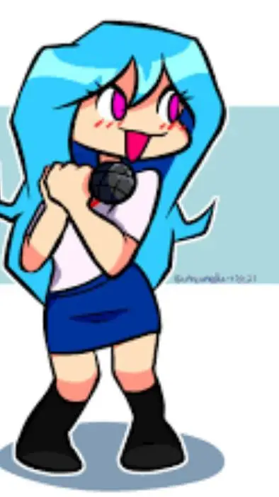 ai character: sky del fnf background