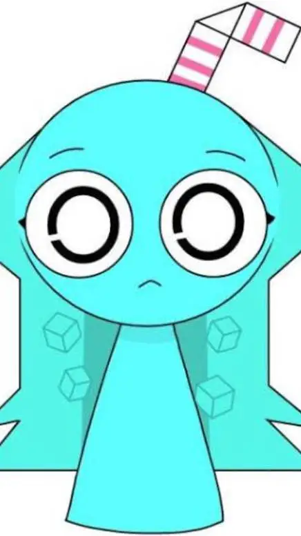ai character: aqua oc de sprunki background