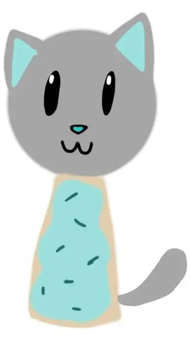 ai character: cookie monster background