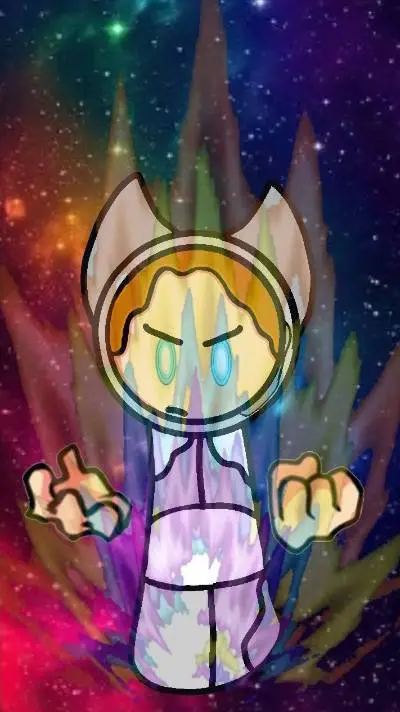ai character: graywy full powe background