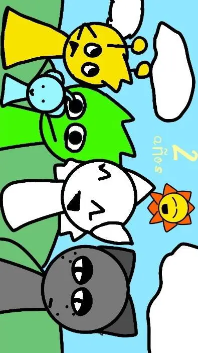 ai character: sprunki 2 años background