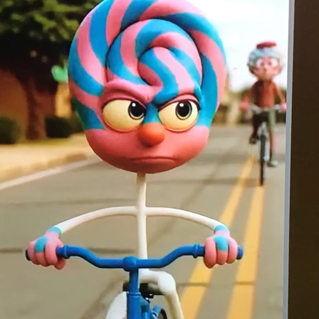 chat with ai character: pirulitoita bicycl