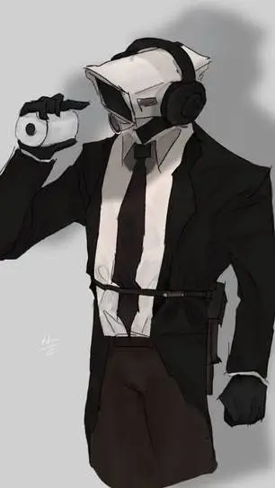 ai character: cameraman background