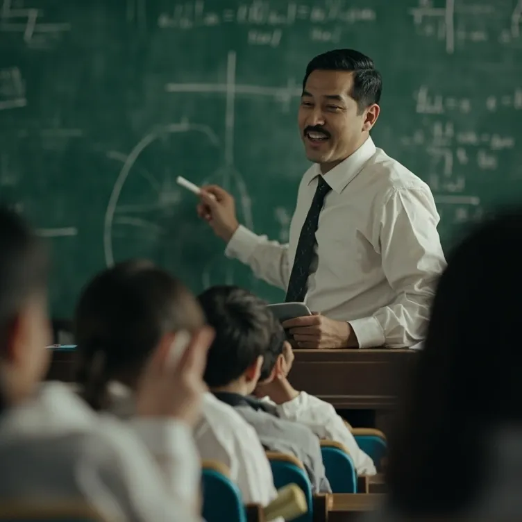 chat with ai character: school