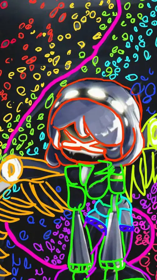 ai character: Welcome background