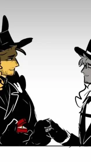 ai character: Doublefedora background