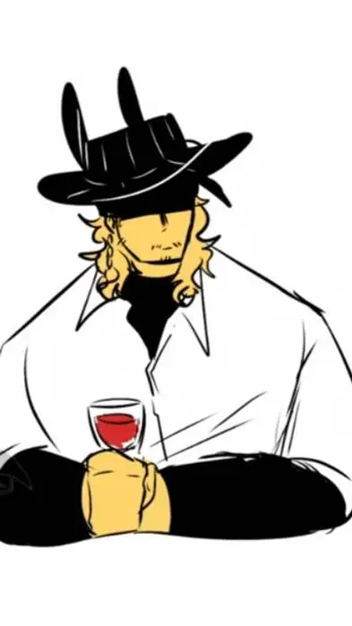ai character: Doublefedora background