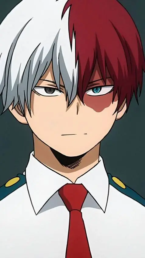 ai character: Shoto Todoroki background