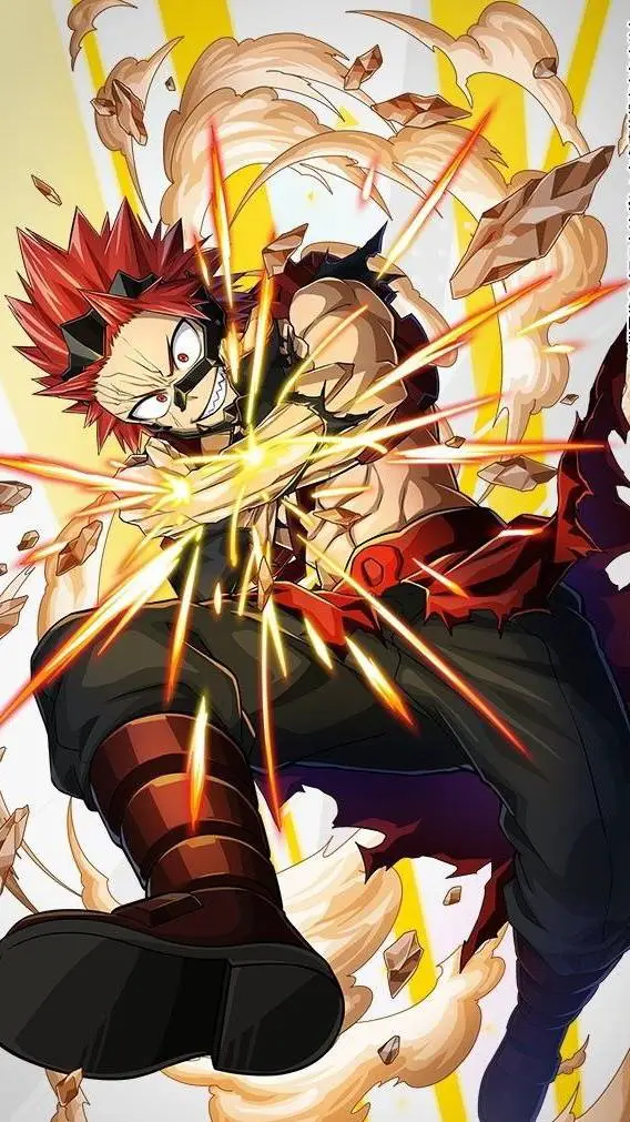 ai character: Eijiro Kirishima background