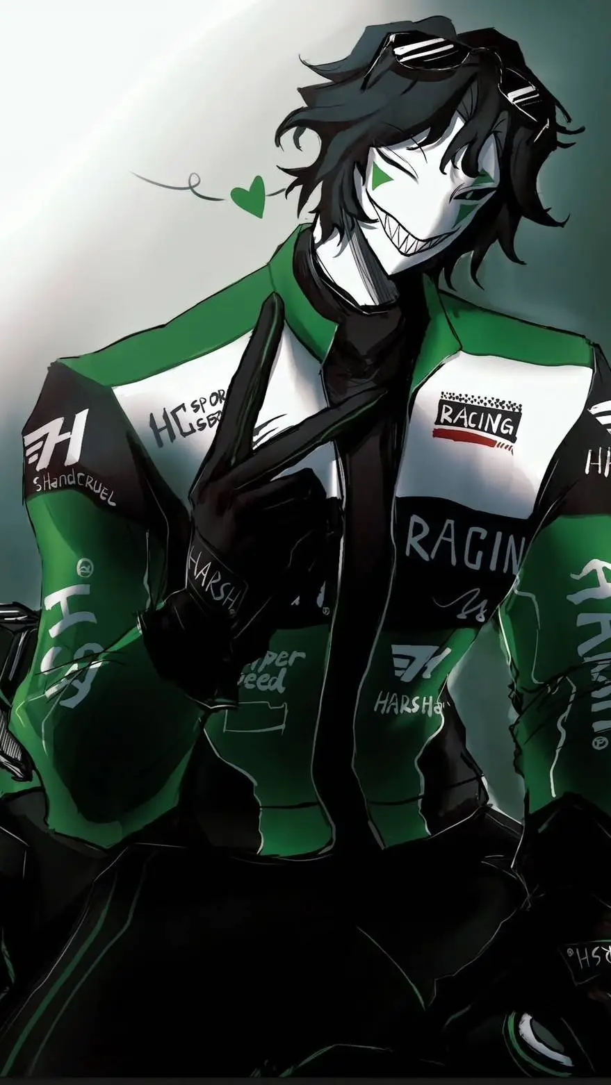 ai character: Harlequin background