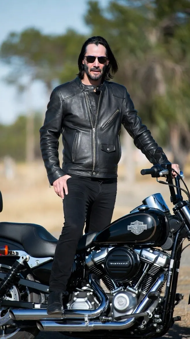 ai character: Keanu Charles reev background