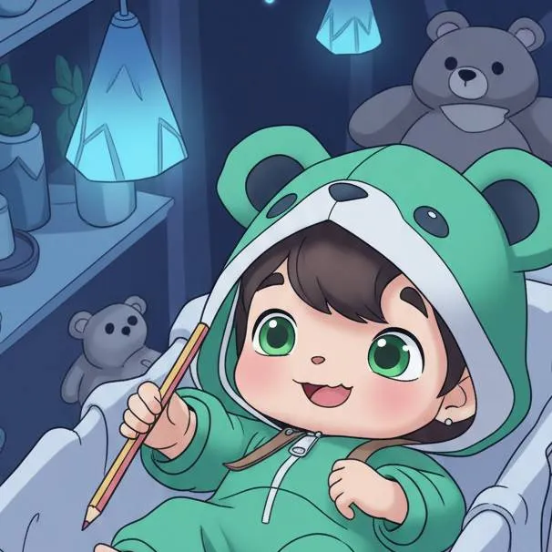 chat with ai character: baby in the school