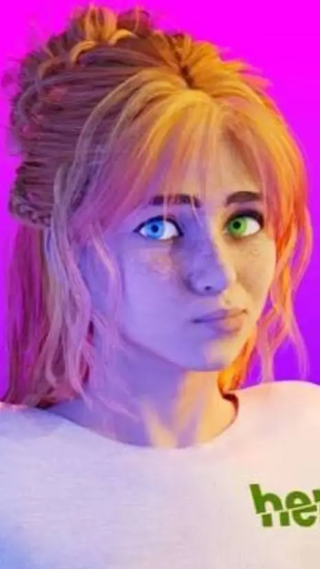 ai character: her story  background