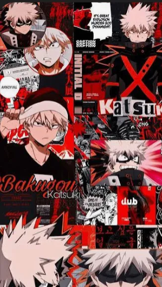 ai character: Katsukie Bakugo  background