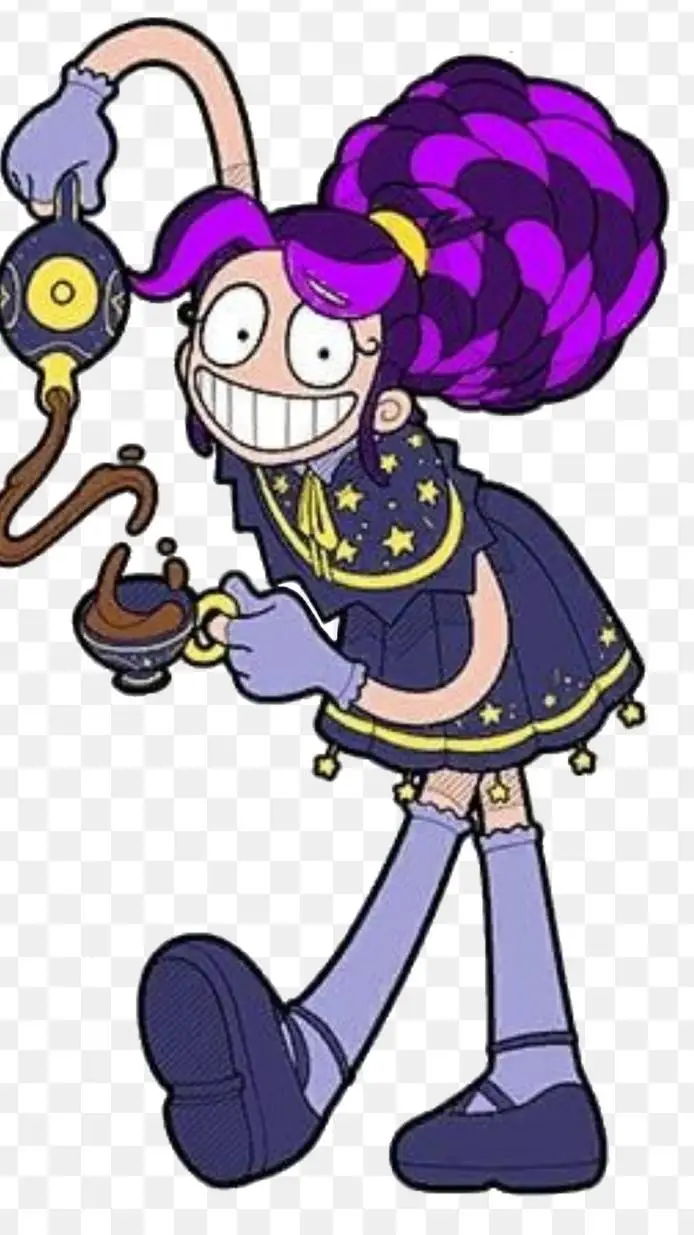 ai character: Lily Love braids background