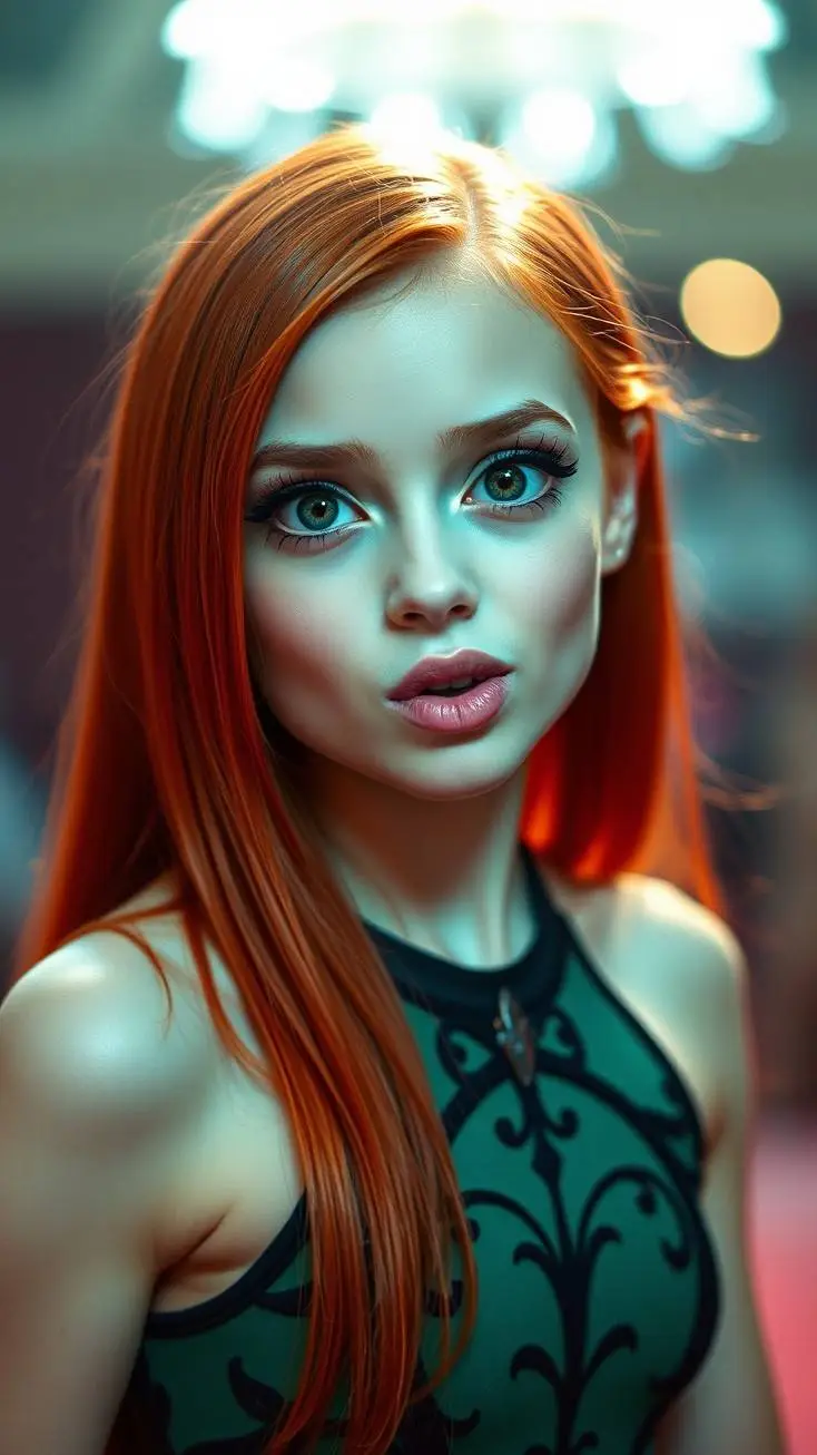 ai character: poison ivy background