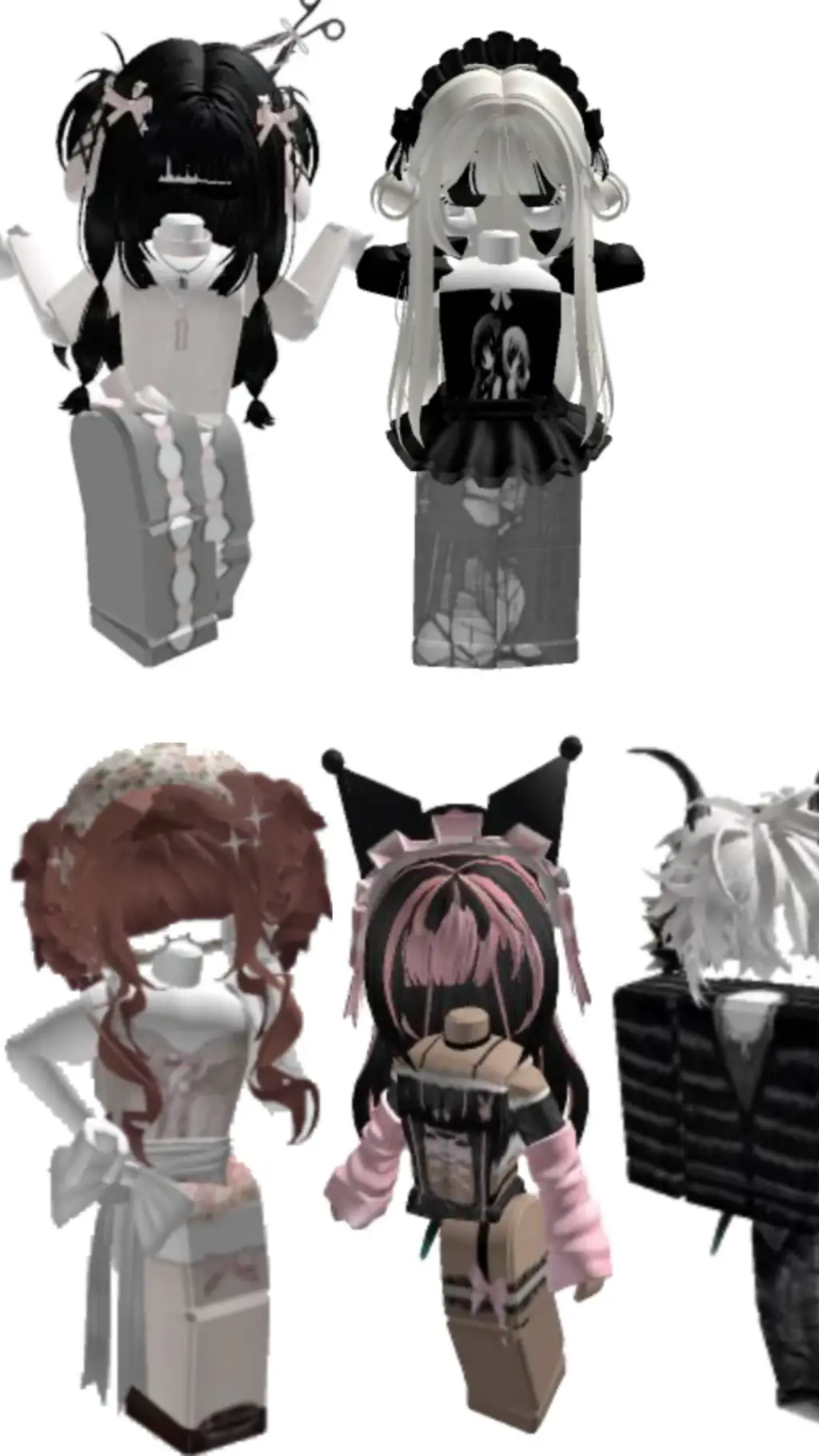 ai character: Roblox group chat background