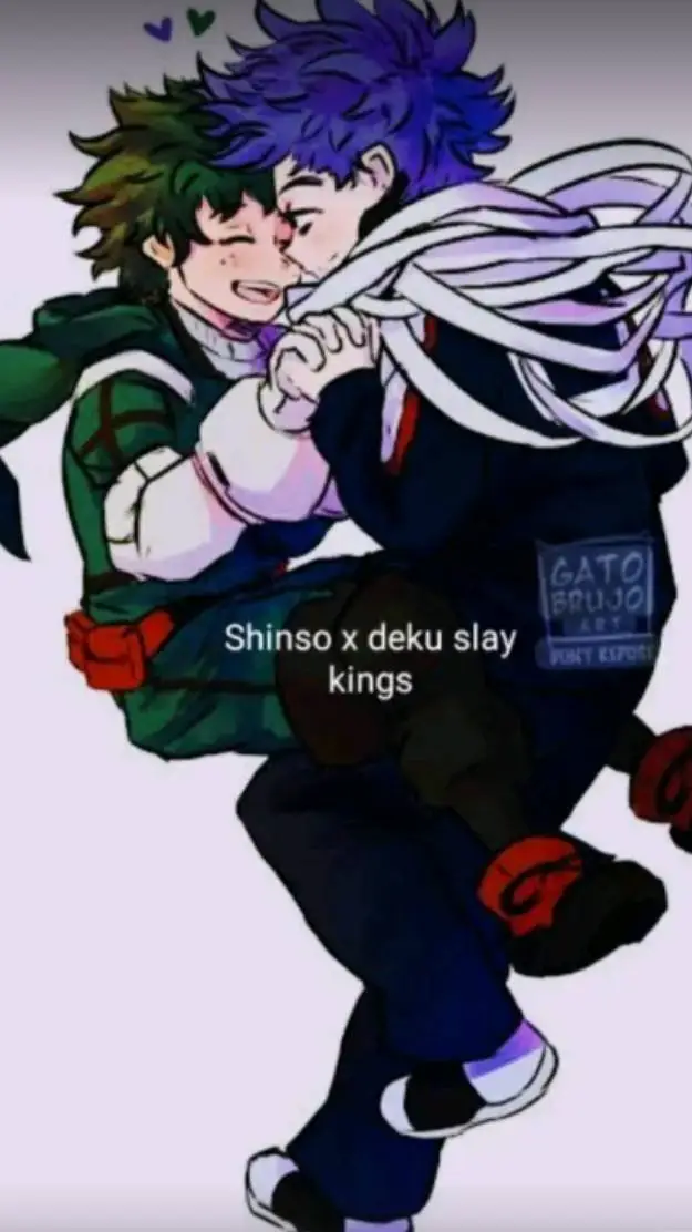 ai character: deku × shinso  background