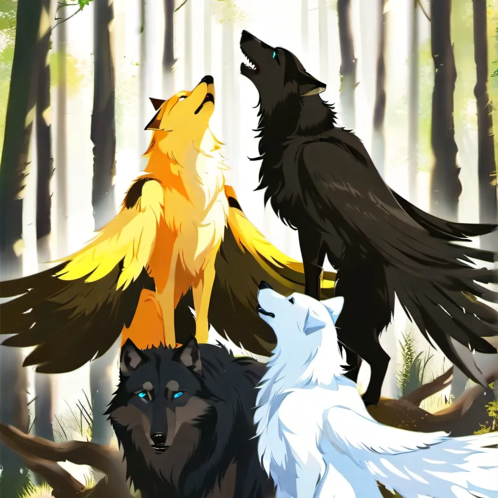 chat with ai character: wolf pack