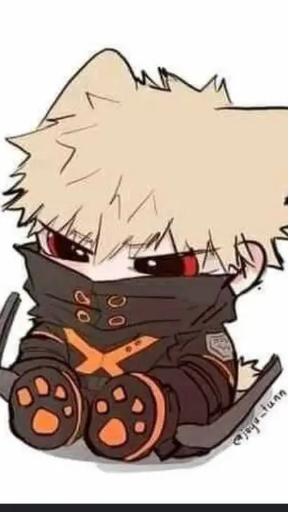 ai character: ~`Bakugo Cat kid`~ background