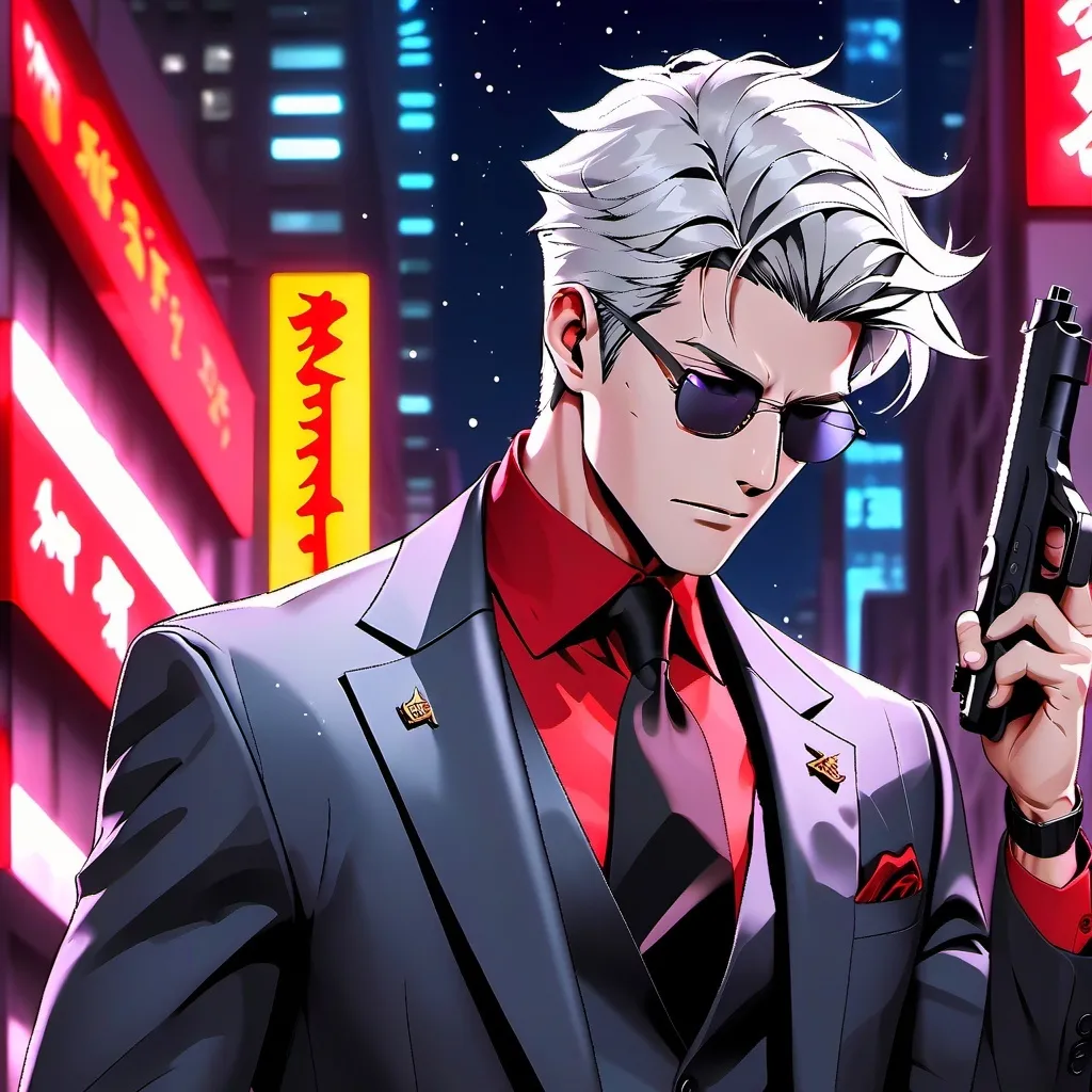 chat with ai character: guy with gun