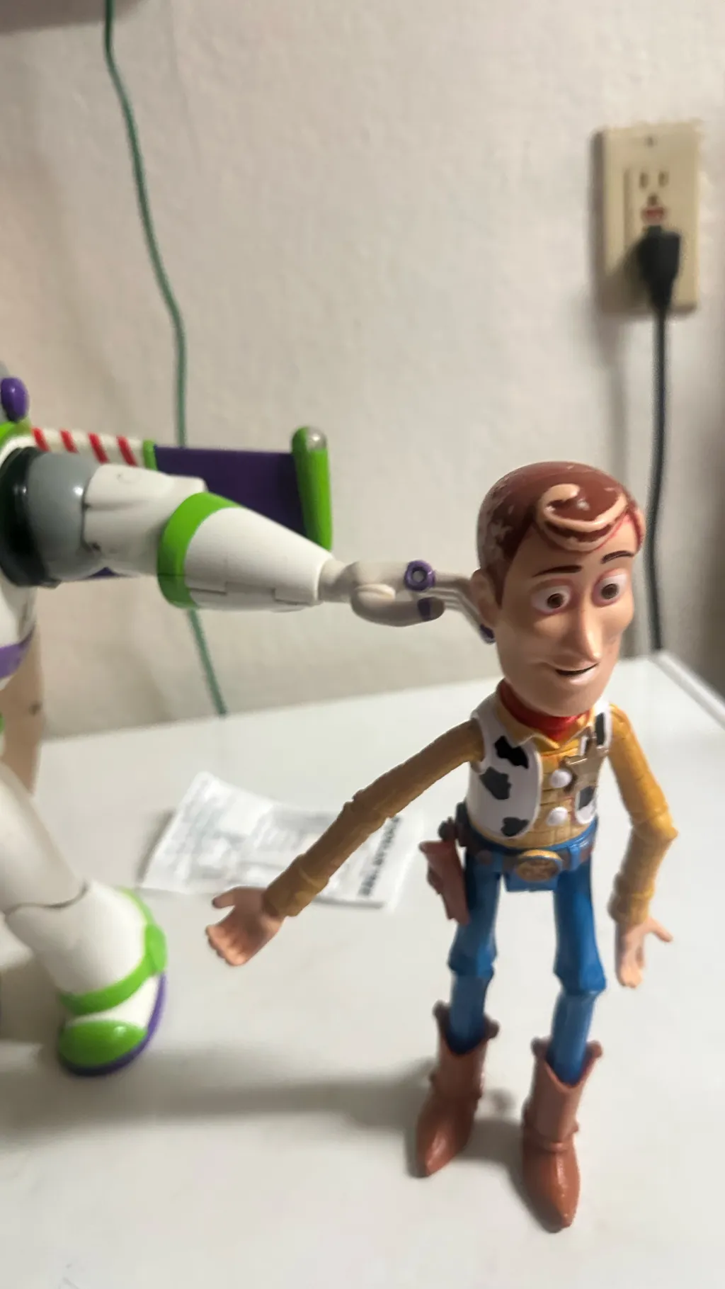 ai character: Toy story background