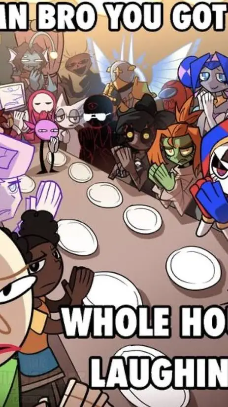 ai character: Fandom meeting background