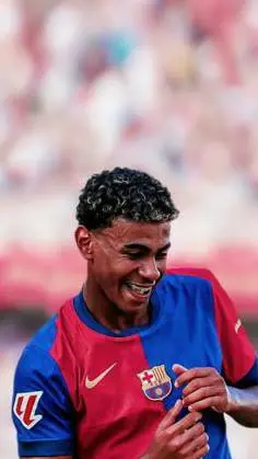 ai character: lamine yamal  background