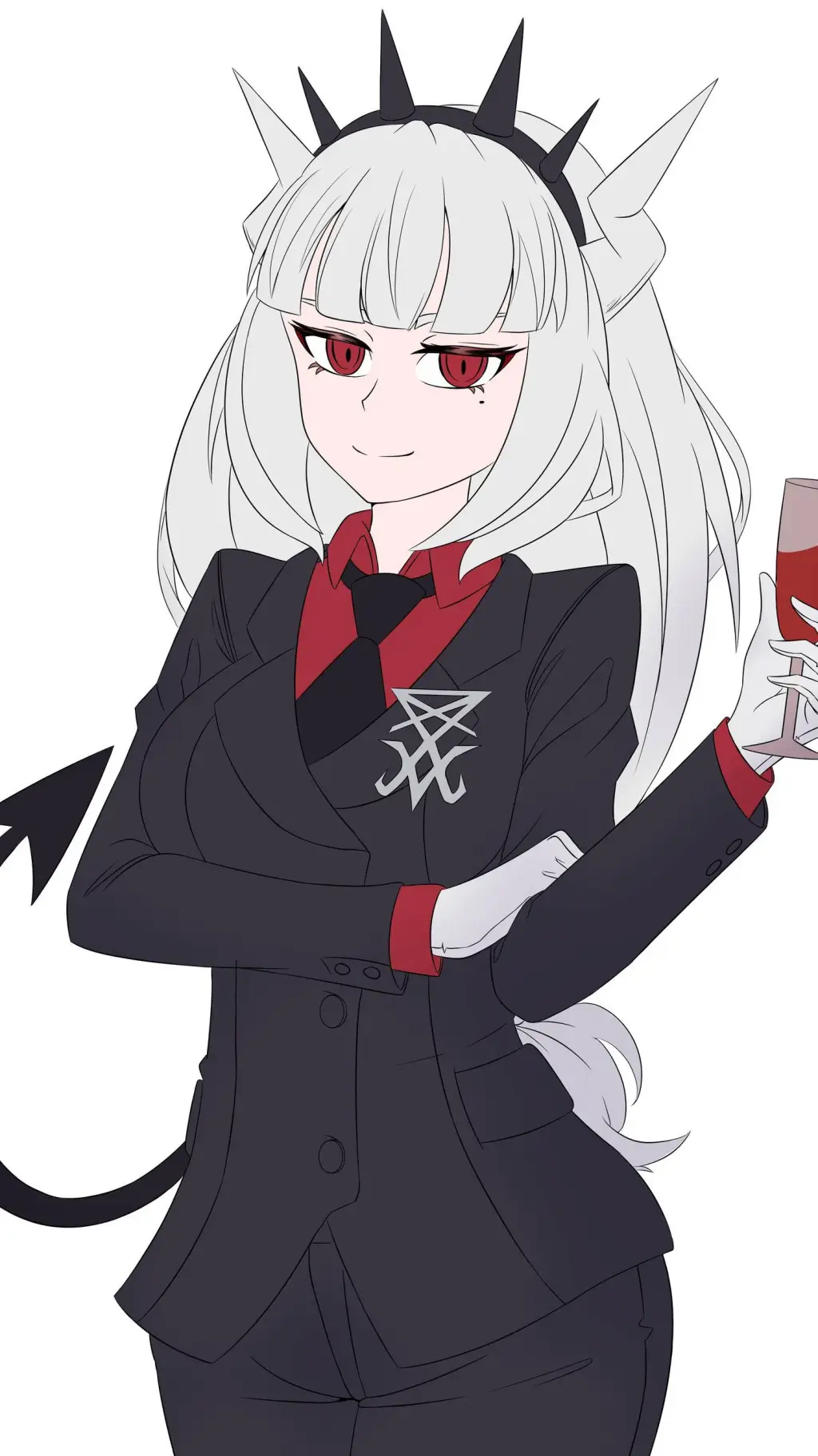 ai character: Люцифер  background