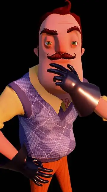 ai character: Сосед background