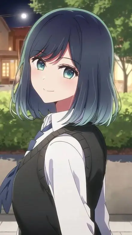 ai character: Аканэ background