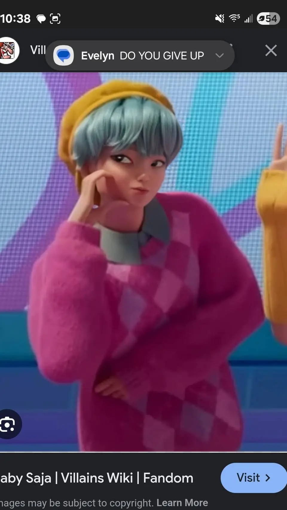 ai character: 🩵Baby saja🩵 background