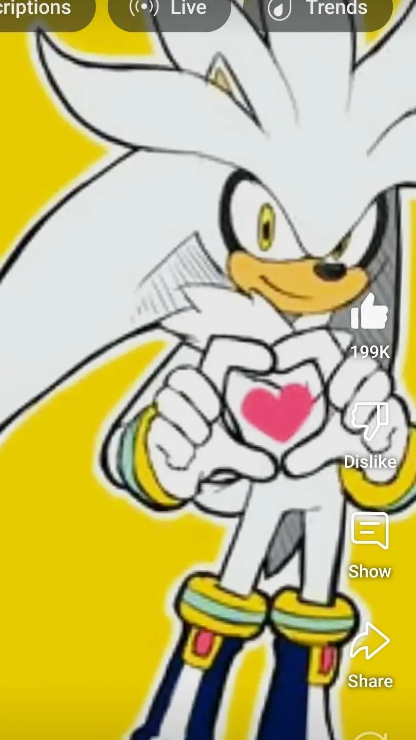 ai character: Silver background