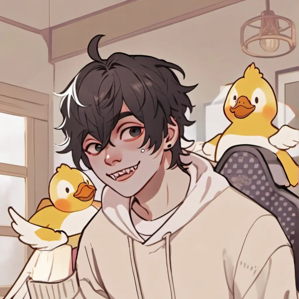 chat with ai character: Quackity's house 