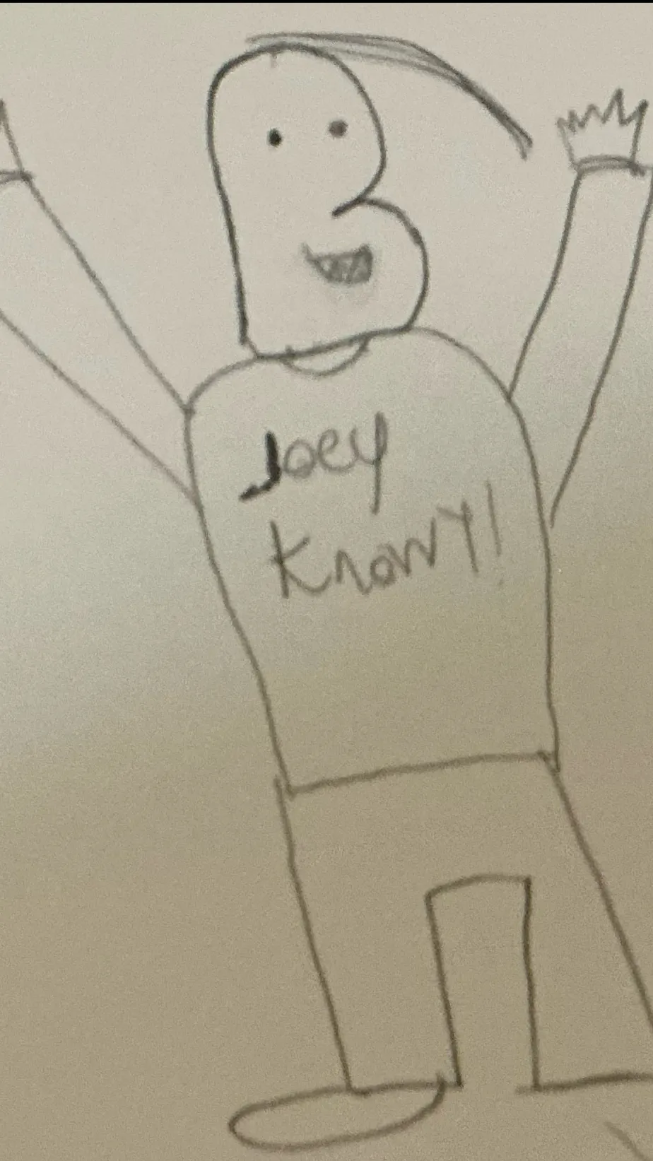 ai character: JOEY KNOWY!!! background