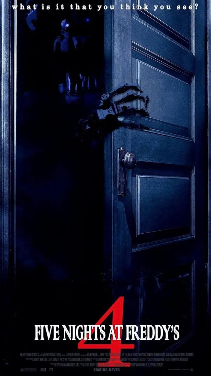 ai character: FNAF 4... background